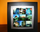 9 St. Louis Art Photo Magnets with Framed  Magnetic Board