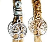 pick color, buy 3 and get 1 extra for free: tree of life  dreadlock bead