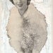 Original Collage Art on Wood (OOAK, mixed media, unique retro home decor made with vintage ephemera ) -- Snow Bird
