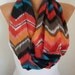 Infinity Scarf Shawl Circle Scarf  Loop Scarf Summer Scarf Gift -fatwoman