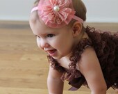 Baby Headband - Shabby Headband - Toddler Headband