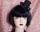Cunene simple black mini tophat