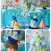 Fish Party Invitation - Rainbow Fish, Ocean, Sea Life by Amanda's Parties TO GO