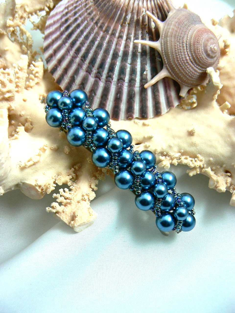Beaded Barrette