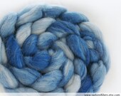Alpaca, Silk, Merino Roving (Top) Hand Dyed (AAMS621S)