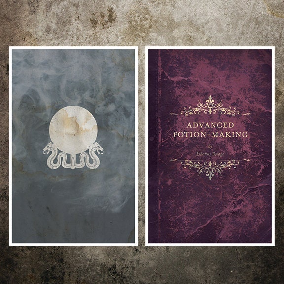 Harry Potter Movie Poster Collection - Seven 11x17 Vintage Fantasy Art Prints