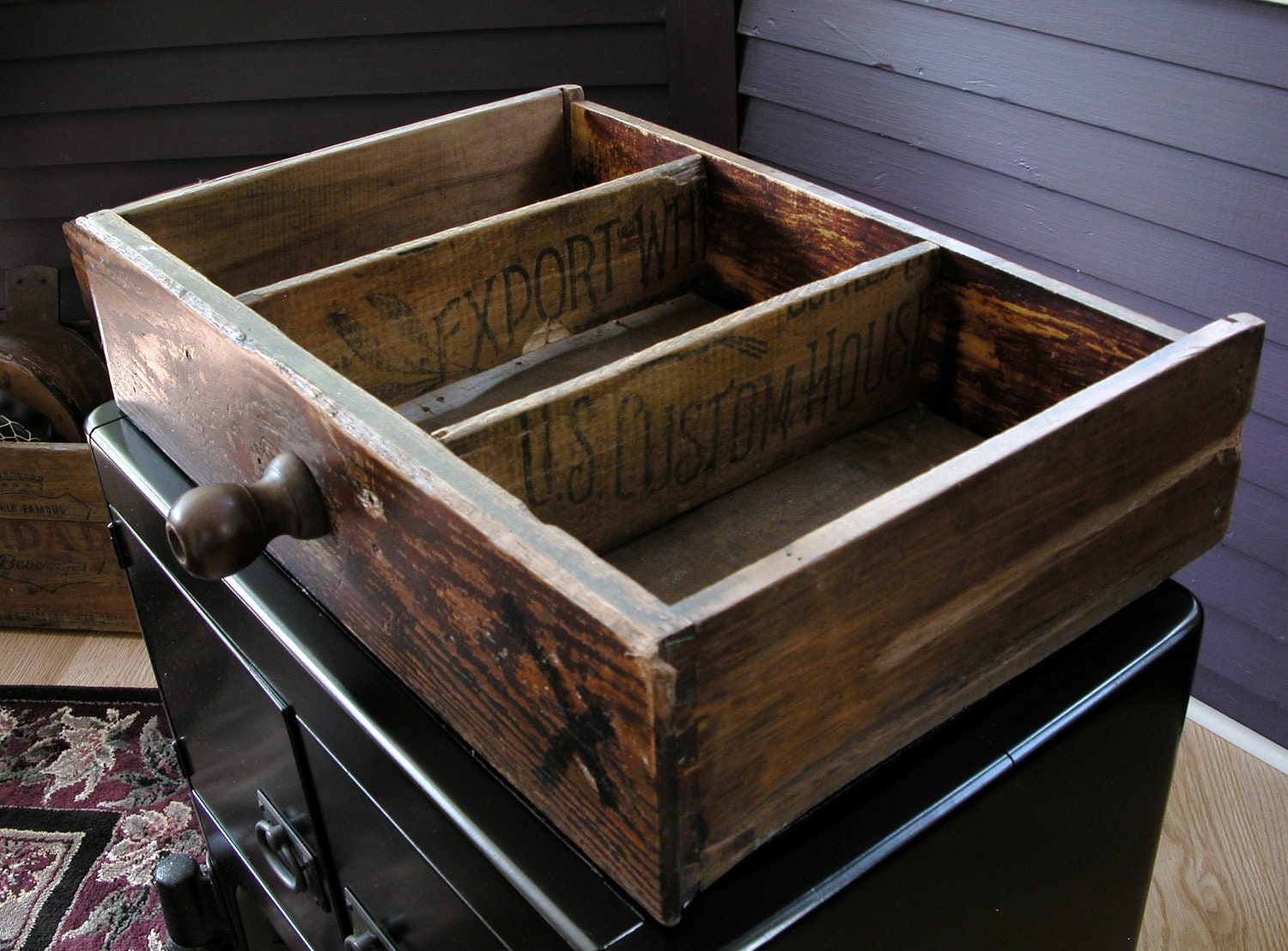 Vintage Post Office Drawer