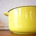 Descoware Yellow Dutch Oven, Large Soup Pot,  12 2-F