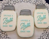 Ball Mason Jar Cookies