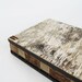 handmade journal white birch bark- wood book - large rustic wedding guest book unique wedding gift - made to order