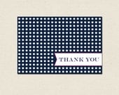Polka Dots Thank You Notes - Set of 10