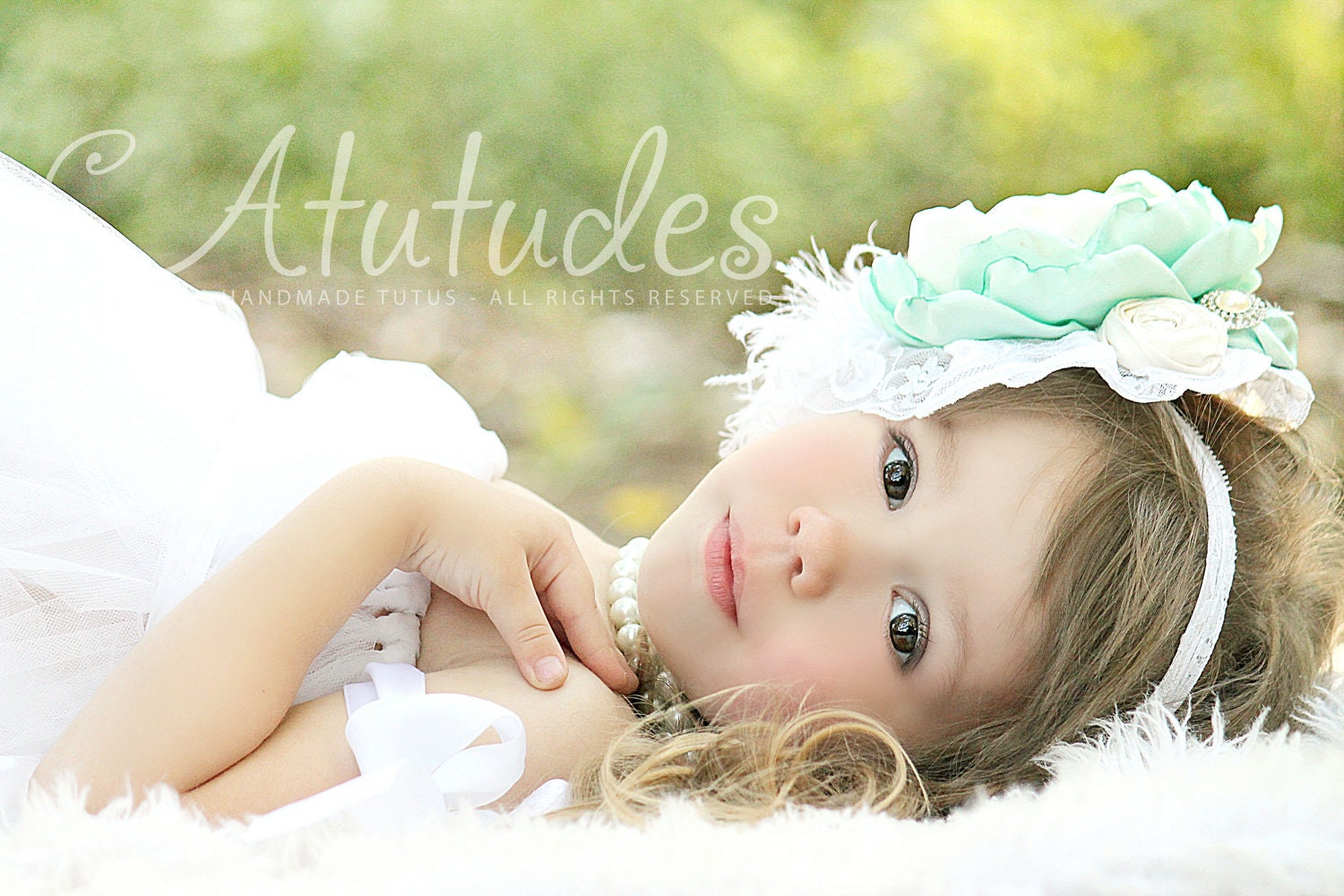 Flower Girl Tutu Dress by Atutudes