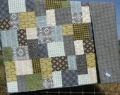 Quilt for Him Curious Nature Rustic Geometric Natural Decor