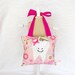 Girls Fairy Princess Tooth Fairy Pillow Tooth Fairy Gift in Pink Sparkle Princess Fabric