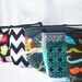 Bridesmaids gift set 6 Assorted print make-up bags