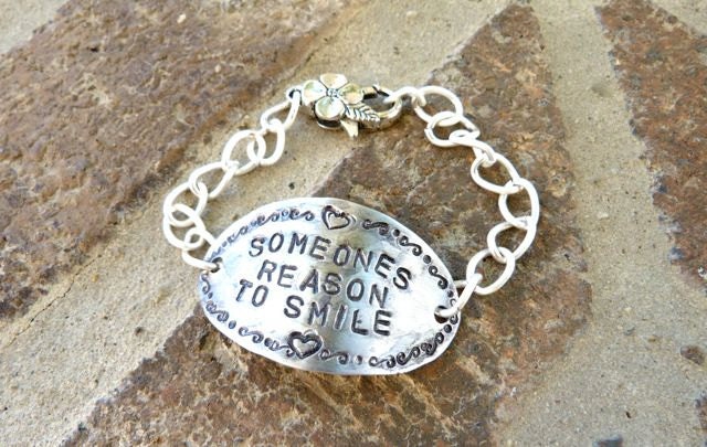 Someones Reason to Smile Bracelet