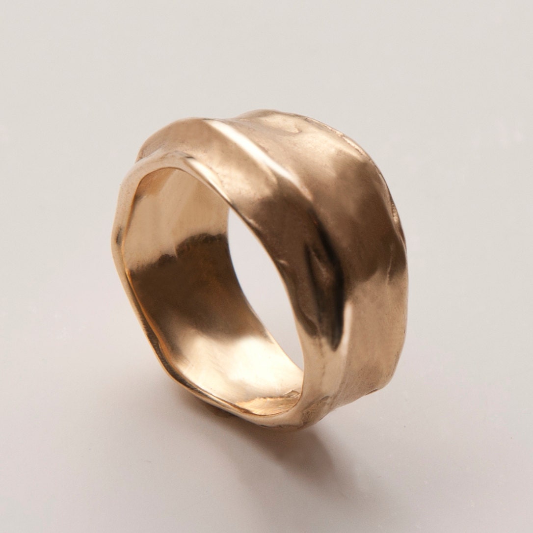 Wrap No.1 - 14k Gold Ring , Unisex Ring , Wedding Ring , Wedding Band , Mens Ring