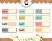 Documented 365 Date Labels Digi Kit by Sarah Hurley Digital & Hybrid Scrapbooking / Cardmaking / Crafts