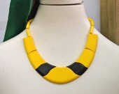 Rare...GUILLEMETTE L'HOIR Paris Necklace Collier circa 1970