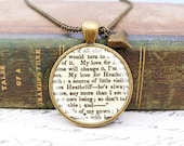 Wuthering Heights - "Love" Necklace