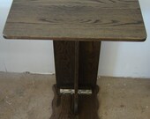 New Solid Oak Wood FOLDING Sofa Server TV / RV / Snack Tray / Laptop Table