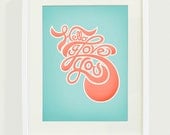 Hello, I love you Art Print // 8 x 10