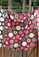 MONOGRAMMED Polka Dot Laundry Bag - Personalized - College - Graduate