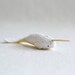 white narwhal - narhwal plush - soft sculpture animal