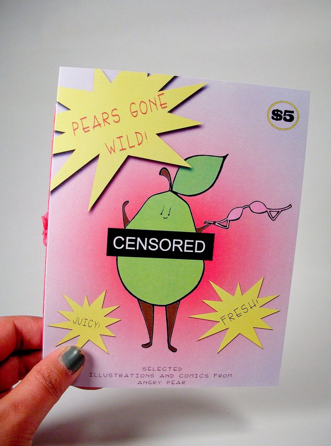 Pears Gone Wild - comic zine / chapbook / storybook about a pears