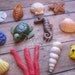EDIBLE (Fondant Cupcake Toppers) - Under the Sea Collection