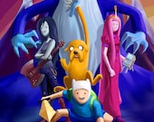 SIGNED PRINT -- Adventure Time