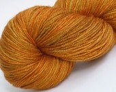 Sock yarn Moneypenny bfl / silk hand dyed 55/45 superwash blue faced leicester / silk fingering weight
