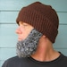 Crochet PATTERN Beard Hat PATTERN Beanie Santa Claus- Photo Tutorial in PDF- p127