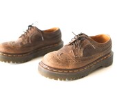 womens size 7 8 90s DOC MARTEN spectator low rise GRUNGE shoes