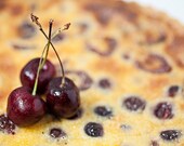 Food Photography, Cherries, Pie, Wall Art, Gift Idea, Home Decor, Fine Art Photography Image, fPOE