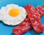 Bacon and Egg Soap - Breakfast Soap - fake food soap - Fathers Day Breakfast - Brown Sugar & Bacon