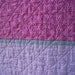 Modern Baby Girls Quilt in Pink, Purple & Gray w/ FREE U.S Shipping
