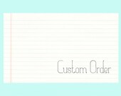 Custom Order for Ally