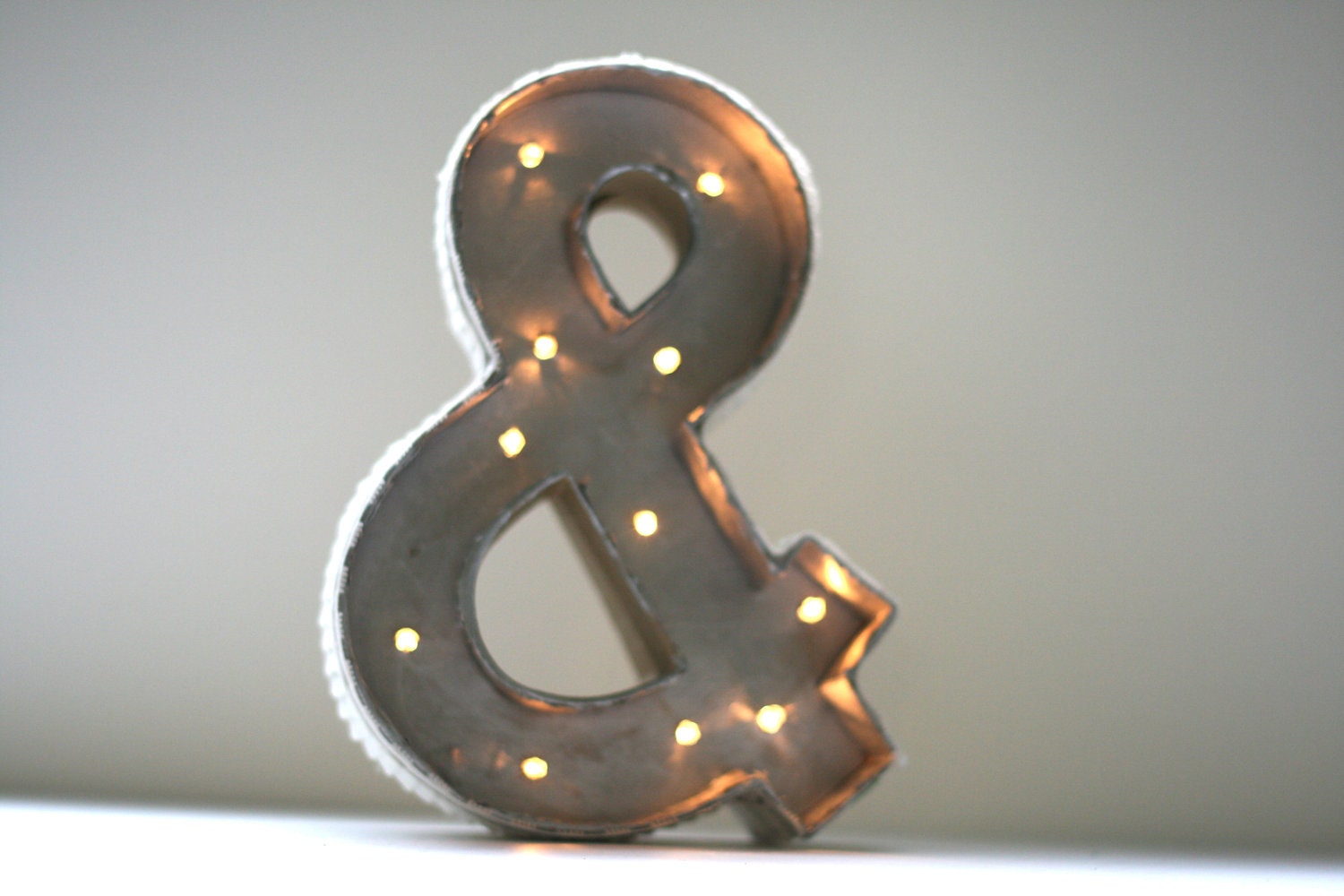 Vintage Marquee lights Ampersand Old Hollywood Custom Lighted Sign