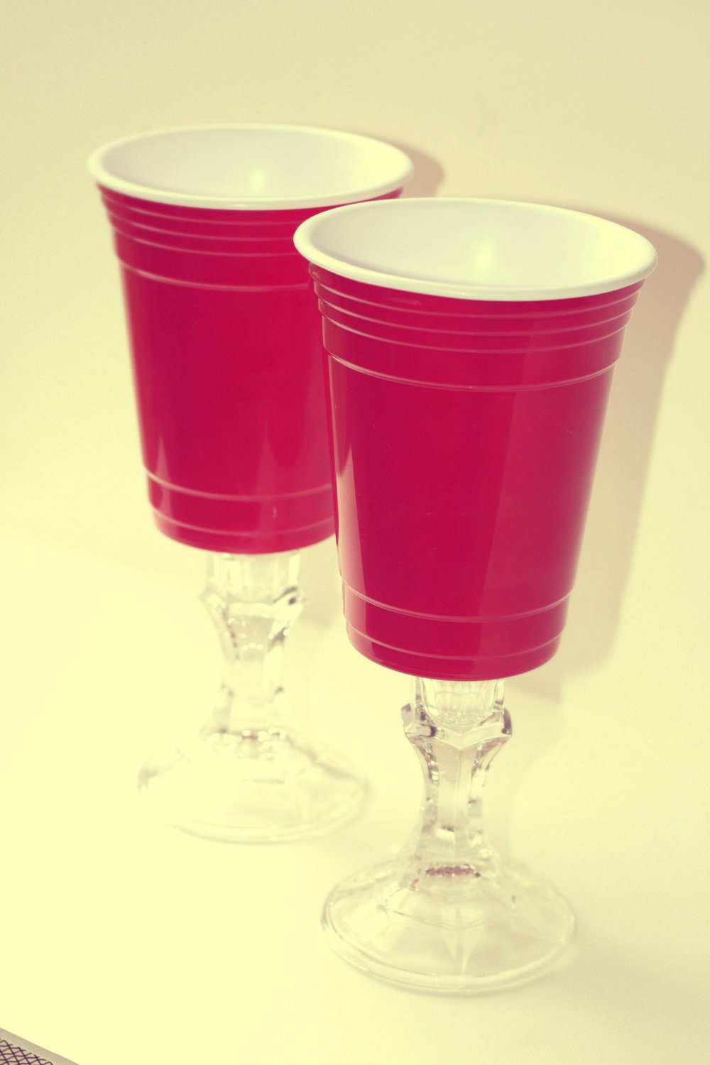 Custom listing for Janna--Red Solo Cup Redneck Wine Glass Melamine Reusable Dishwasher Safe