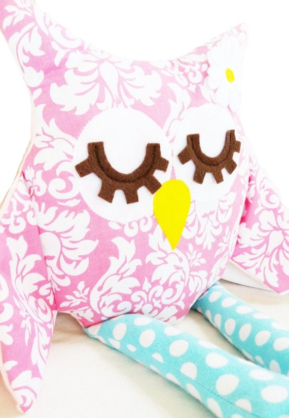 Owl Sewing Pattern - Owl Pillow Toy PDF