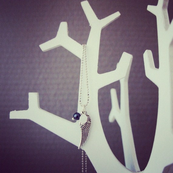 Angel wing necklace