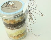 Chosen Chocolate Cheesecake Crumble Jar Cake 4 pack - Limited Edition