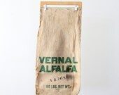 Vintage Grain Sack / Vernal Alfalfa