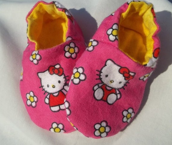 Baby Shoes Booties - Hello Kitty