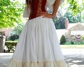 Petticoat Skirt with Ruffles- Full Length- Custom