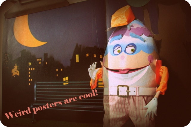 1979 Public Safety Poster, "Be Bright At Night", Bilingual