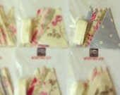 Bunting Craft Kit - Vintage style fabrics