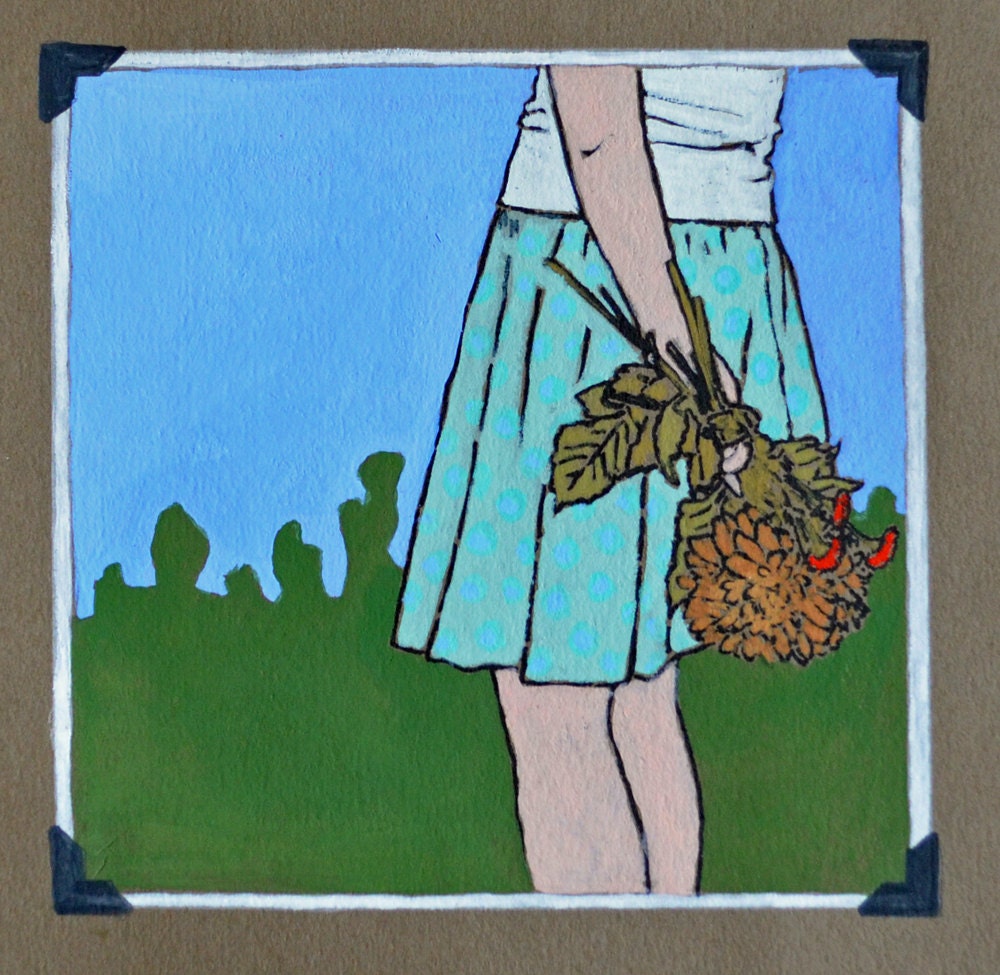 Gifts From the Garden II, An original Painting