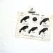 vintage shooting target: crows
